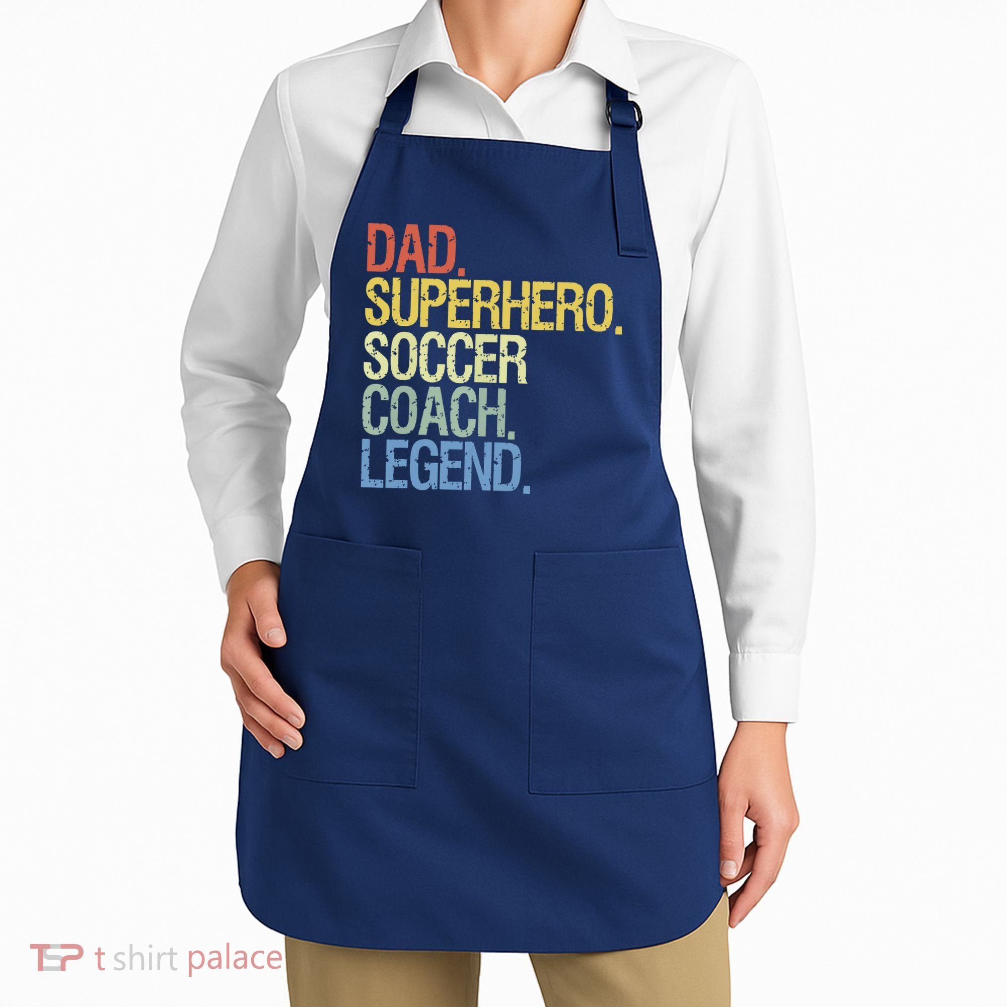 Soccer Coach Dad Apron