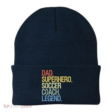 Soccer Coach Dad Beanie