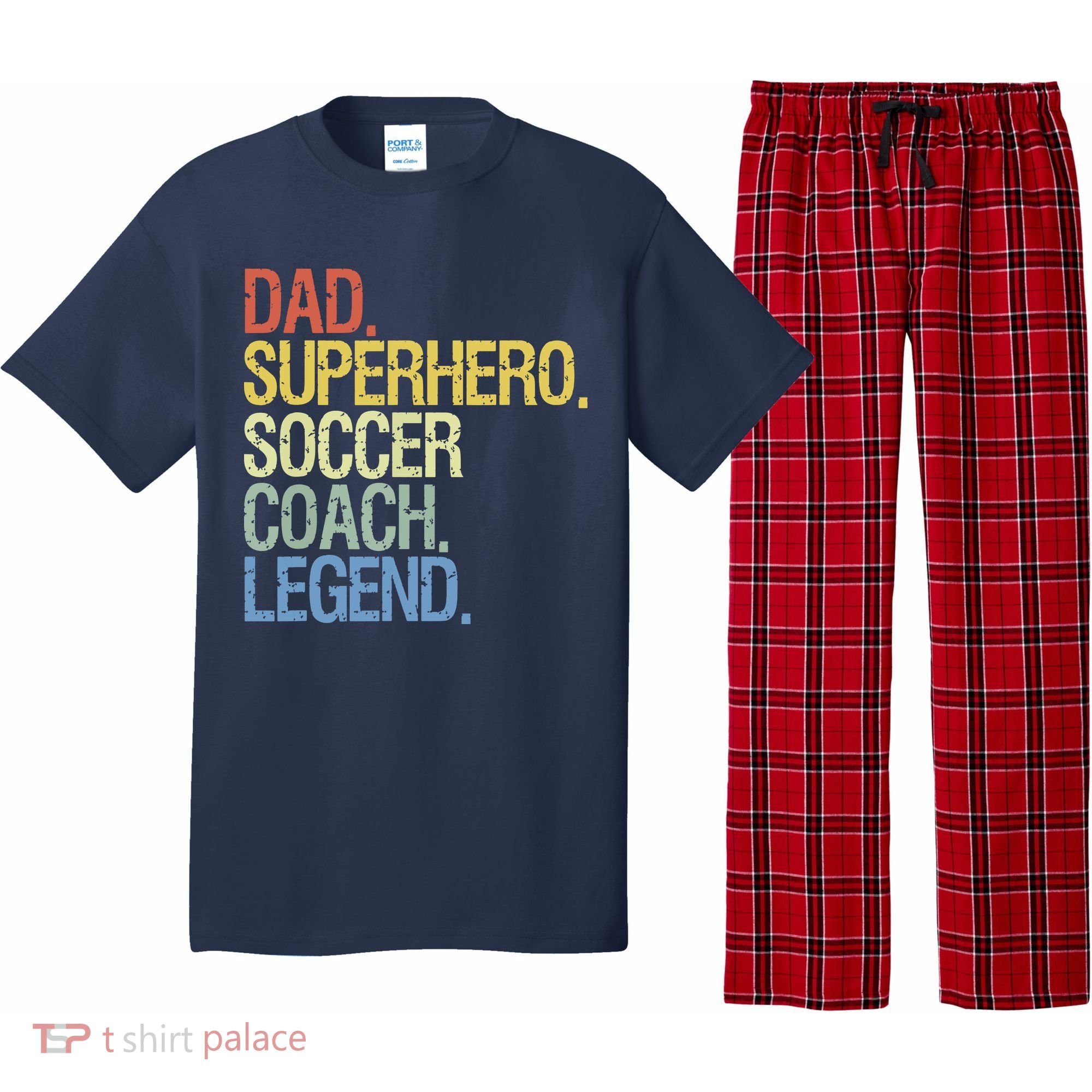 Soccer Coach Dad Pajama Set
