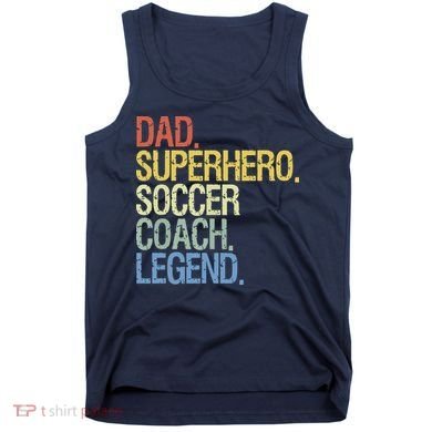 Soccer Coach Dad Tank Top