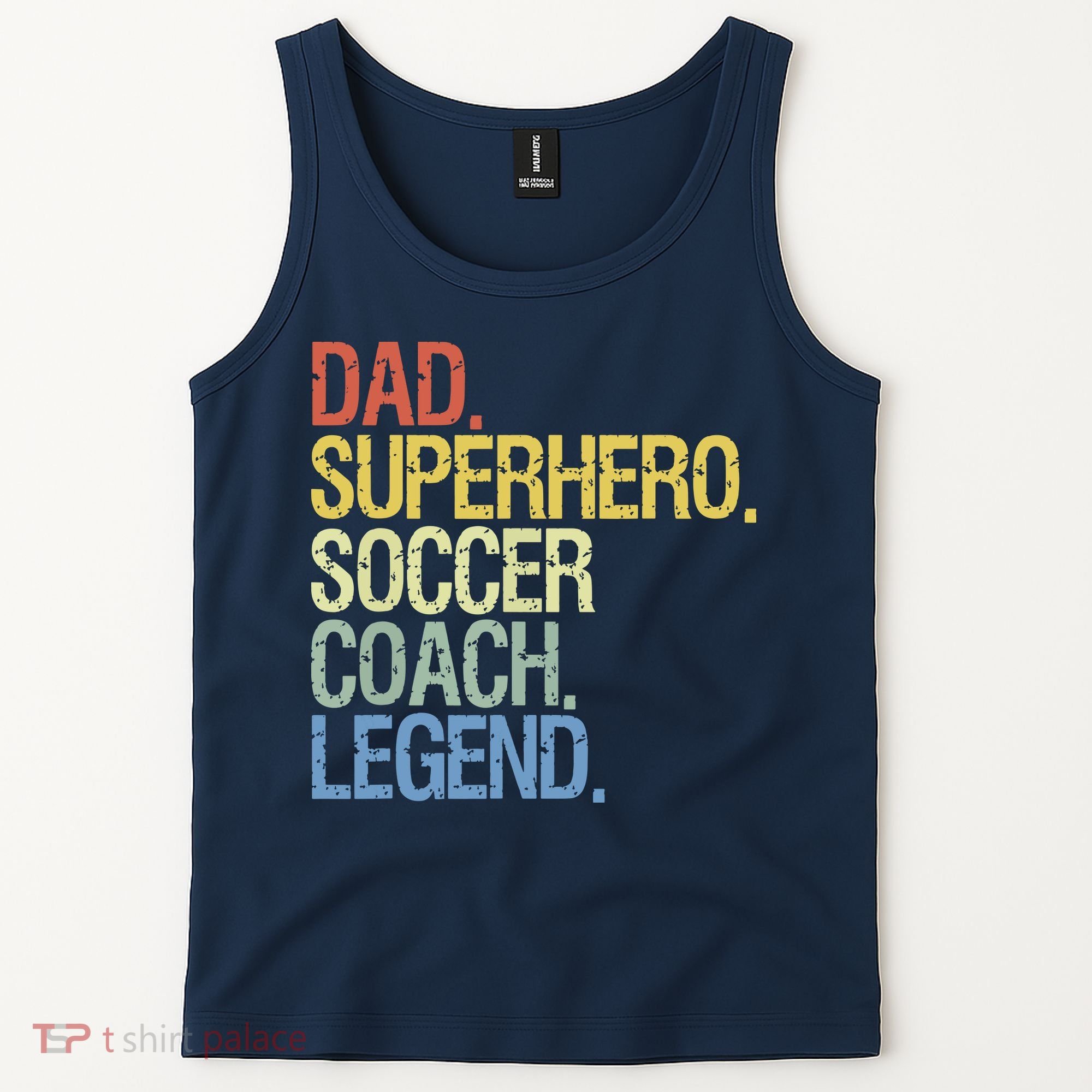 Soccer Coach Dad Tank Top