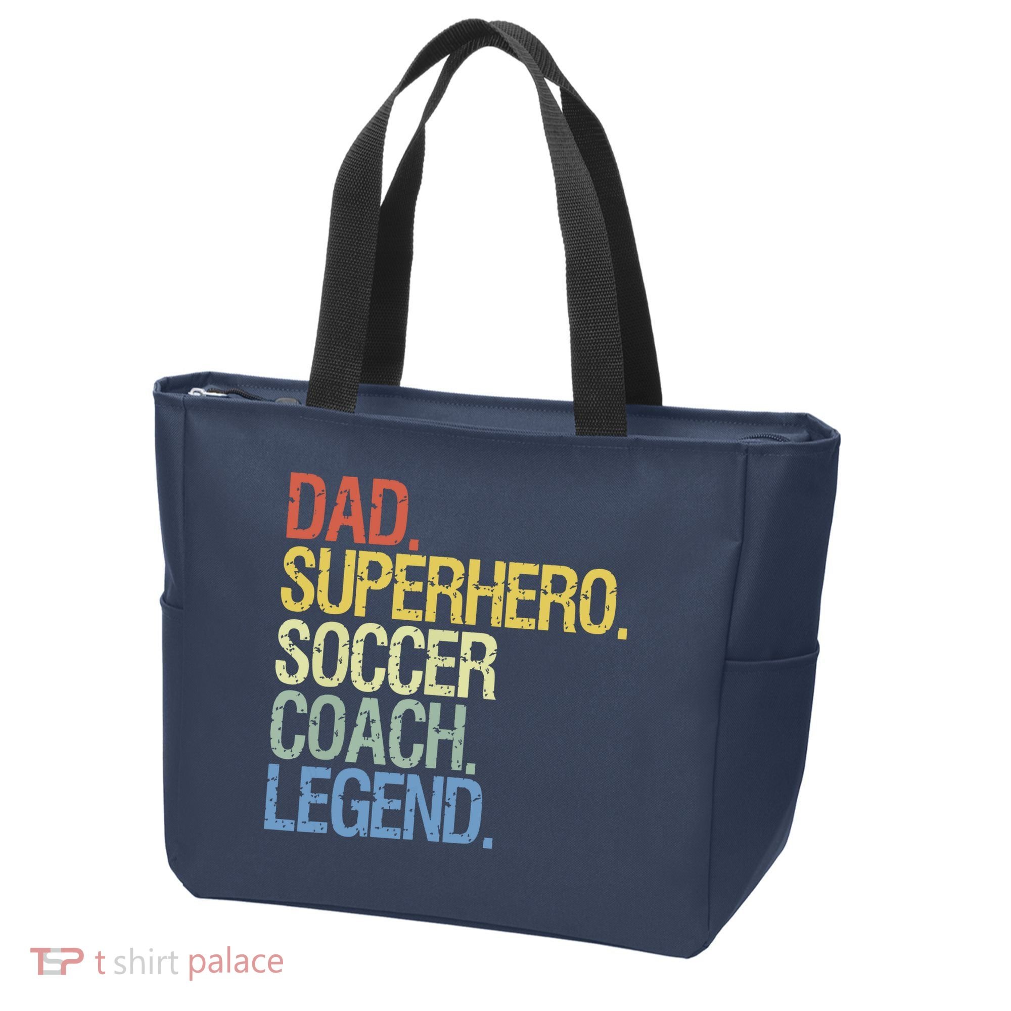 Soccer Coach Dad Tote Bag