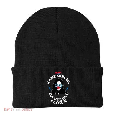 Same Circus Different Clown Kamala Clown Beanie