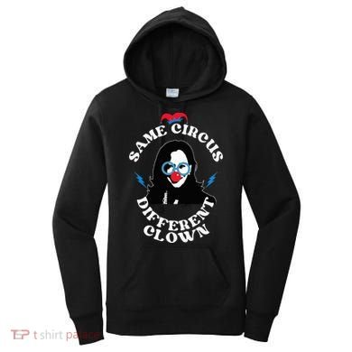 Same Circus Different Clown Kamala Clown Women's Hoodie