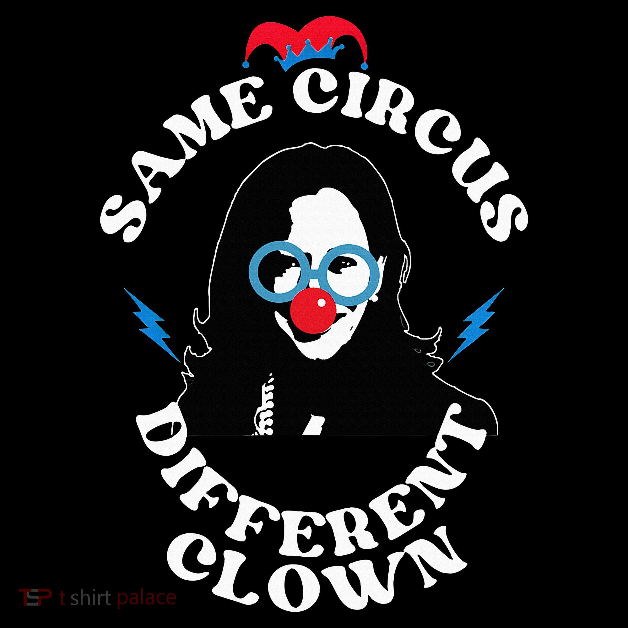 Same Circus Different Clown Kamala Clown Women's Hoodie