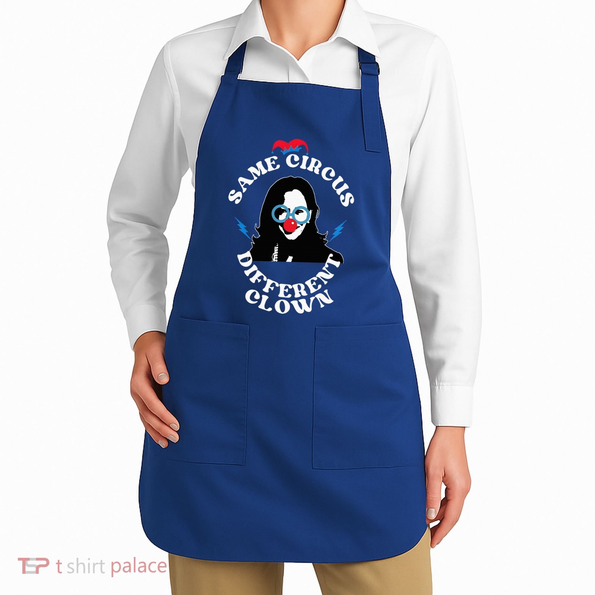 Same Circus Different Clown Kamala Clown Apron