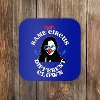 Same Circus Different Clown Kamala Clown Coaster thumb 0