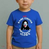 Same Circus Different Clown Kamala Clown Toddler T-Shirt thumb 2