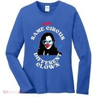 Same Circus Different Clown Kamala Clown Women's Long Sleeve Shirt thumb 0