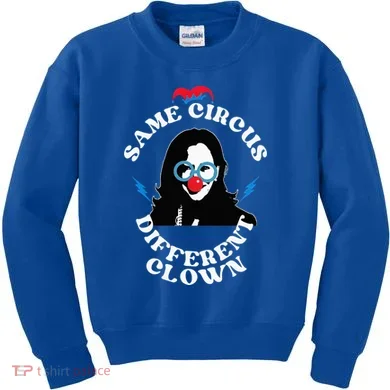 Same Circus Different Clown Kamala Clown Kids Sweatshirt