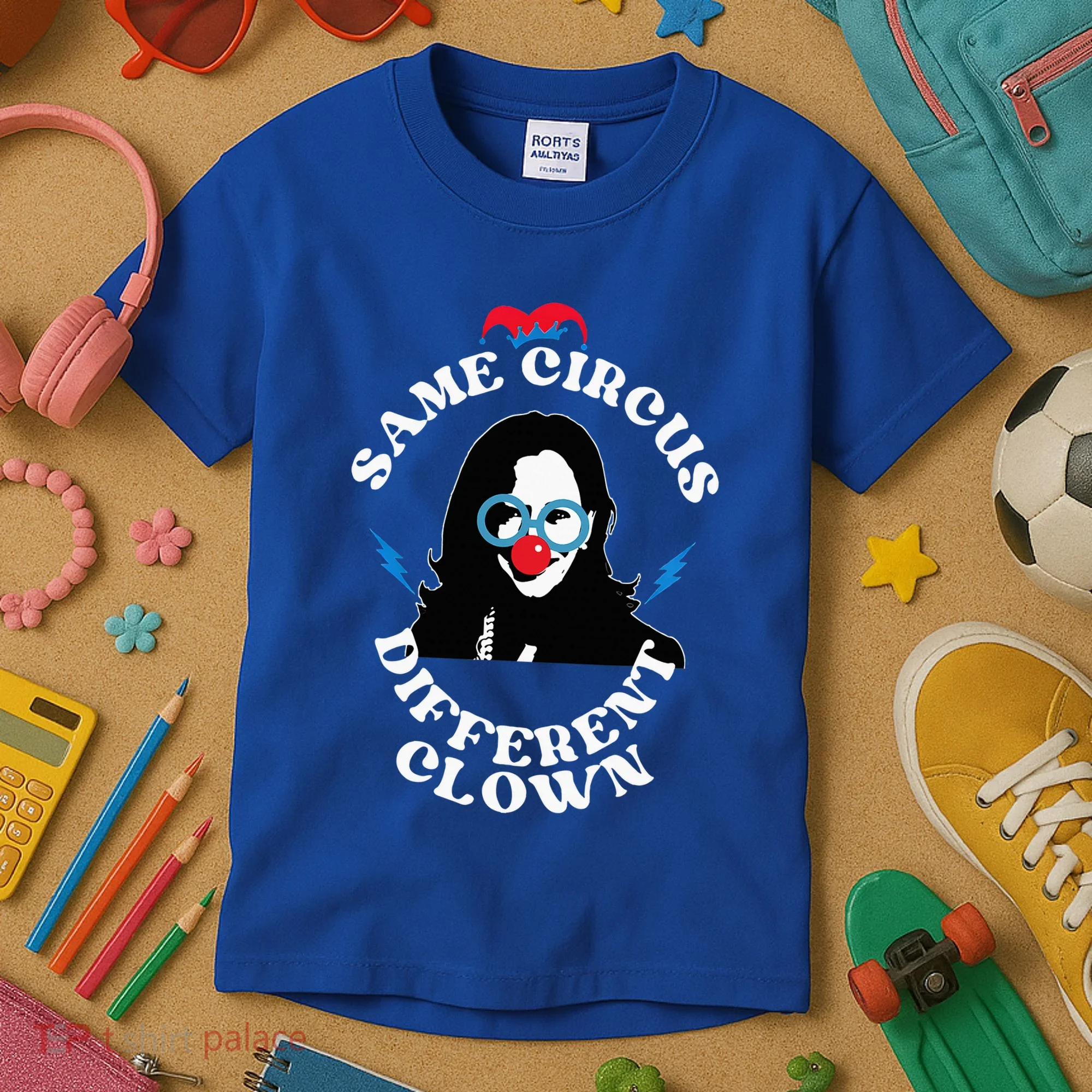 Same Circus Different Clown Kamala Clown Kids T-Shirt