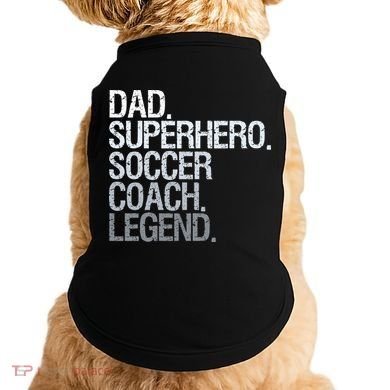 Soccer Coach Dad Doggie Tank