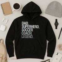 Soccer Coach Dad Hoodie thumb 3