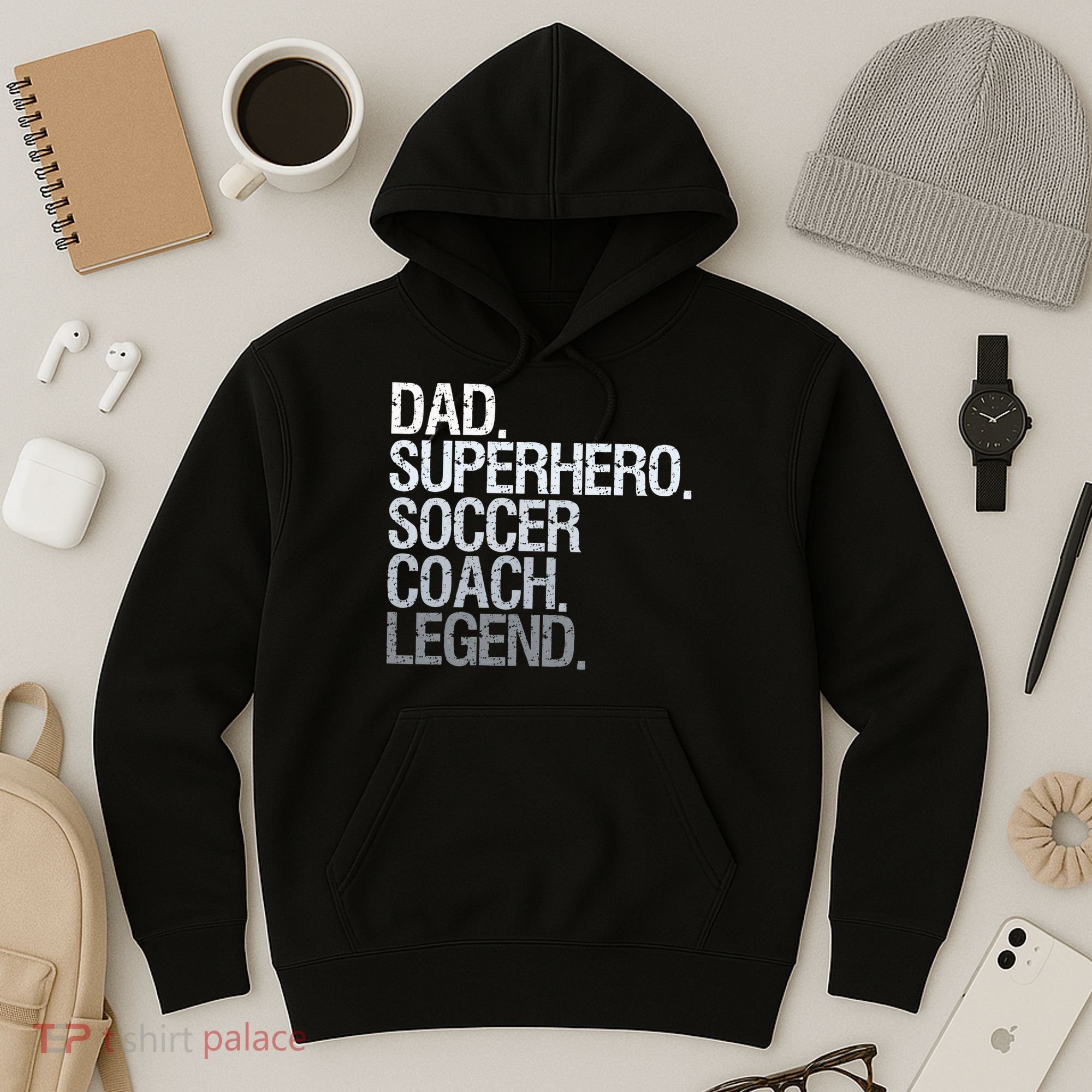 Soccer Coach Dad Hoodie
