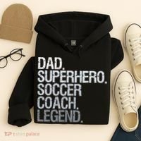 Soccer Coach Dad Hoodie thumb 4