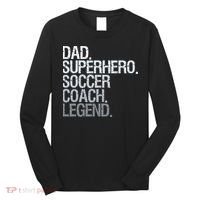 Soccer Coach Dad Long Sleeve Shirt thumb 0