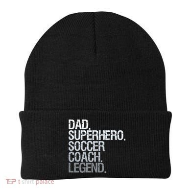 Soccer Coach Dad Beanie