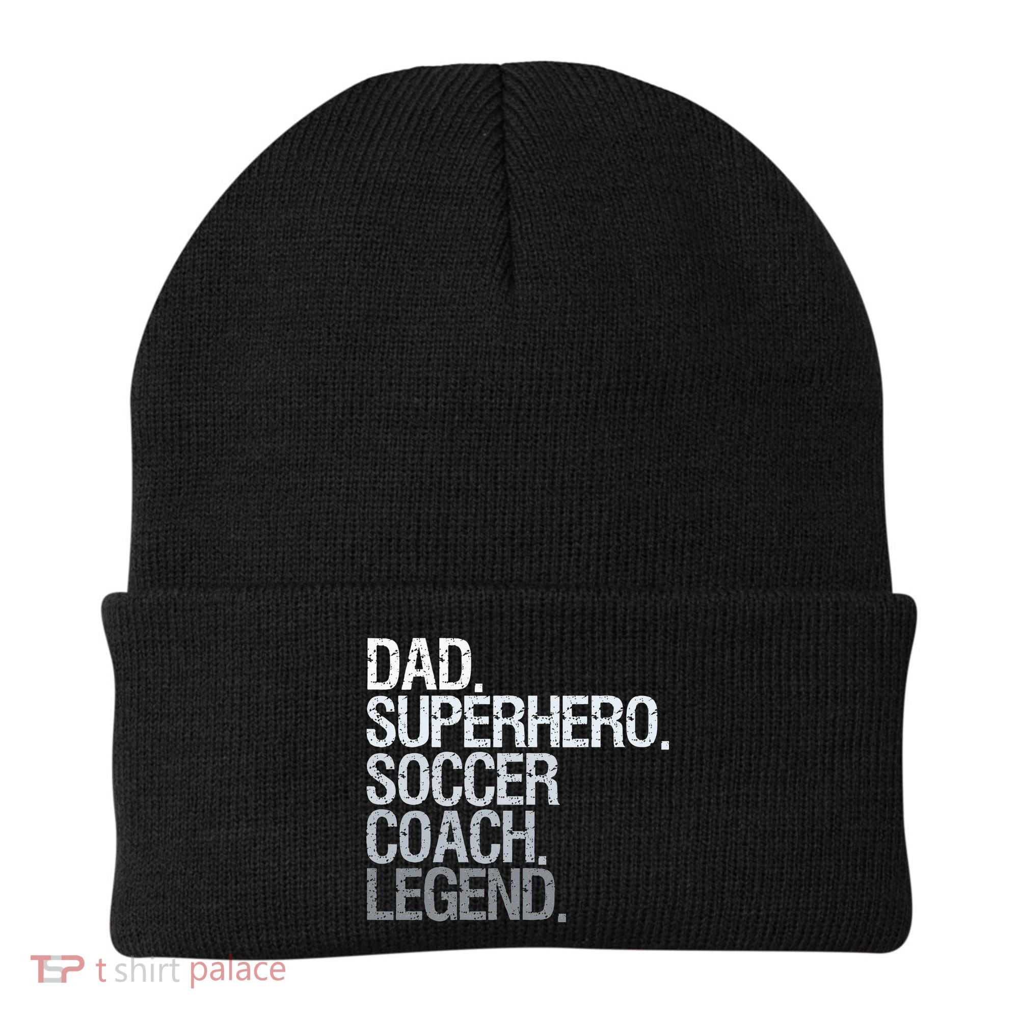 Soccer Coach Dad Beanie