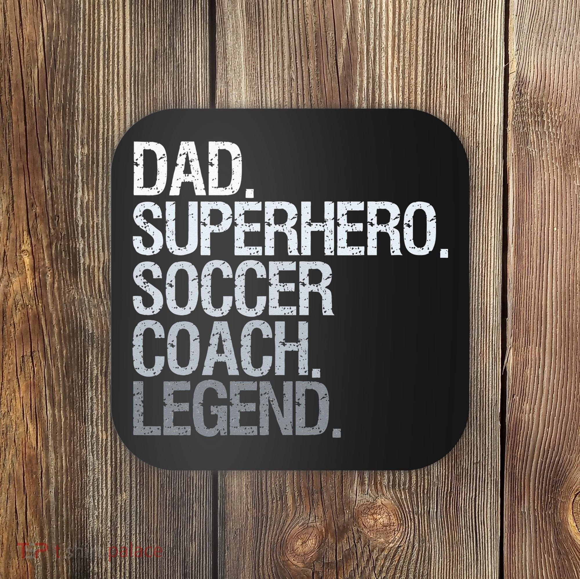 Soccer Coach Dad Coaster