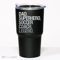 Soccer Coach Dad Tumbler thumb 0