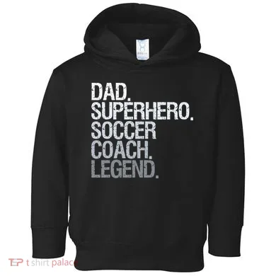 Soccer Coach Dad Toddler Hoodie