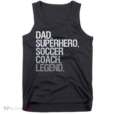 Soccer Coach Dad Tank Top