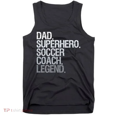 Soccer Coach Dad Tank Top