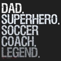 Soccer Coach Dad Golf Towel thumb 3