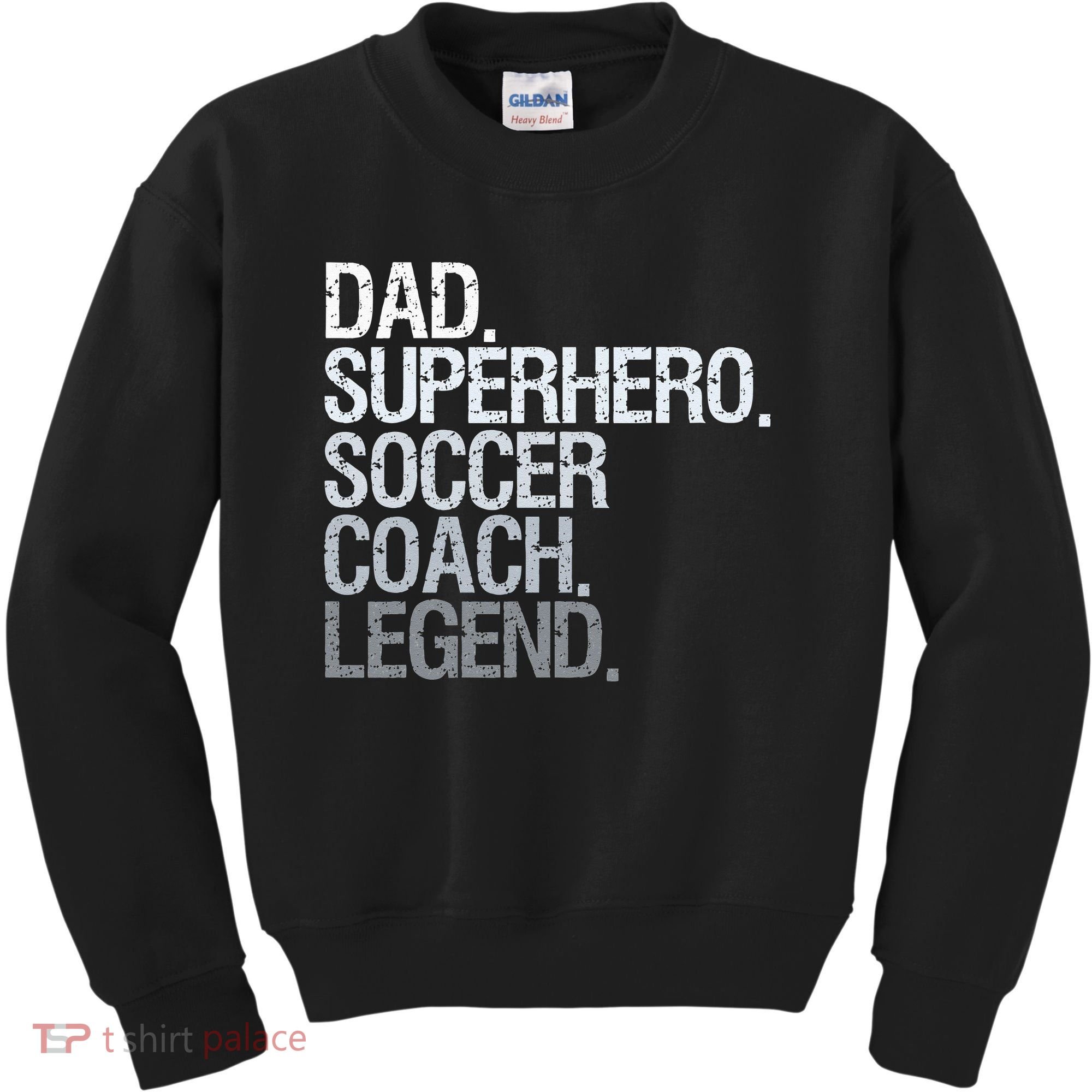 Soccer Coach Dad Kids Sweatshirt