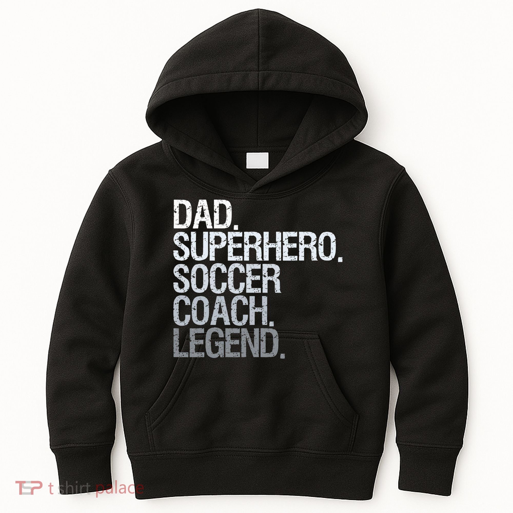 Soccer Coach Dad Kids Hoodie