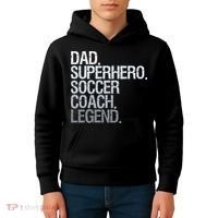 Soccer Coach Dad Kids Hoodie thumb 4