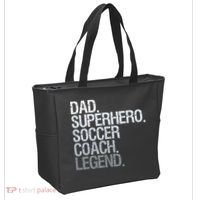 Soccer Coach Dad Tote Bag thumb 2