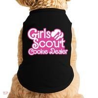 Scout Cookie Dealer Women Funny Doggie Tank thumb 0