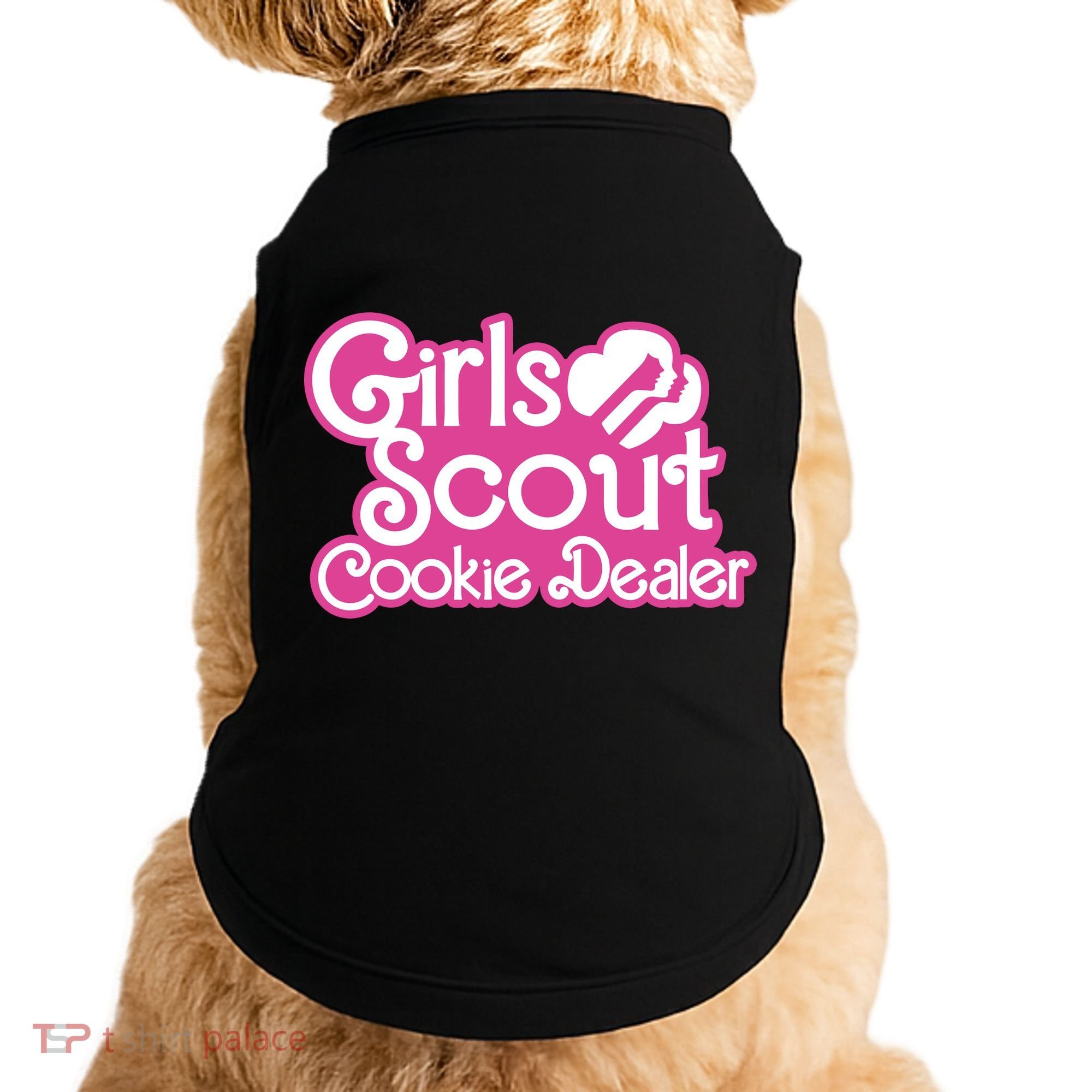 Scout Cookie Dealer Women Funny Doggie Tank
