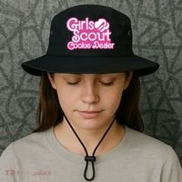 Scout Cookie Dealer Women Funny Bucket Hat thumb 3