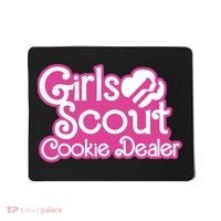 Scout Cookie Dealer Women Funny Mousepad thumb 0