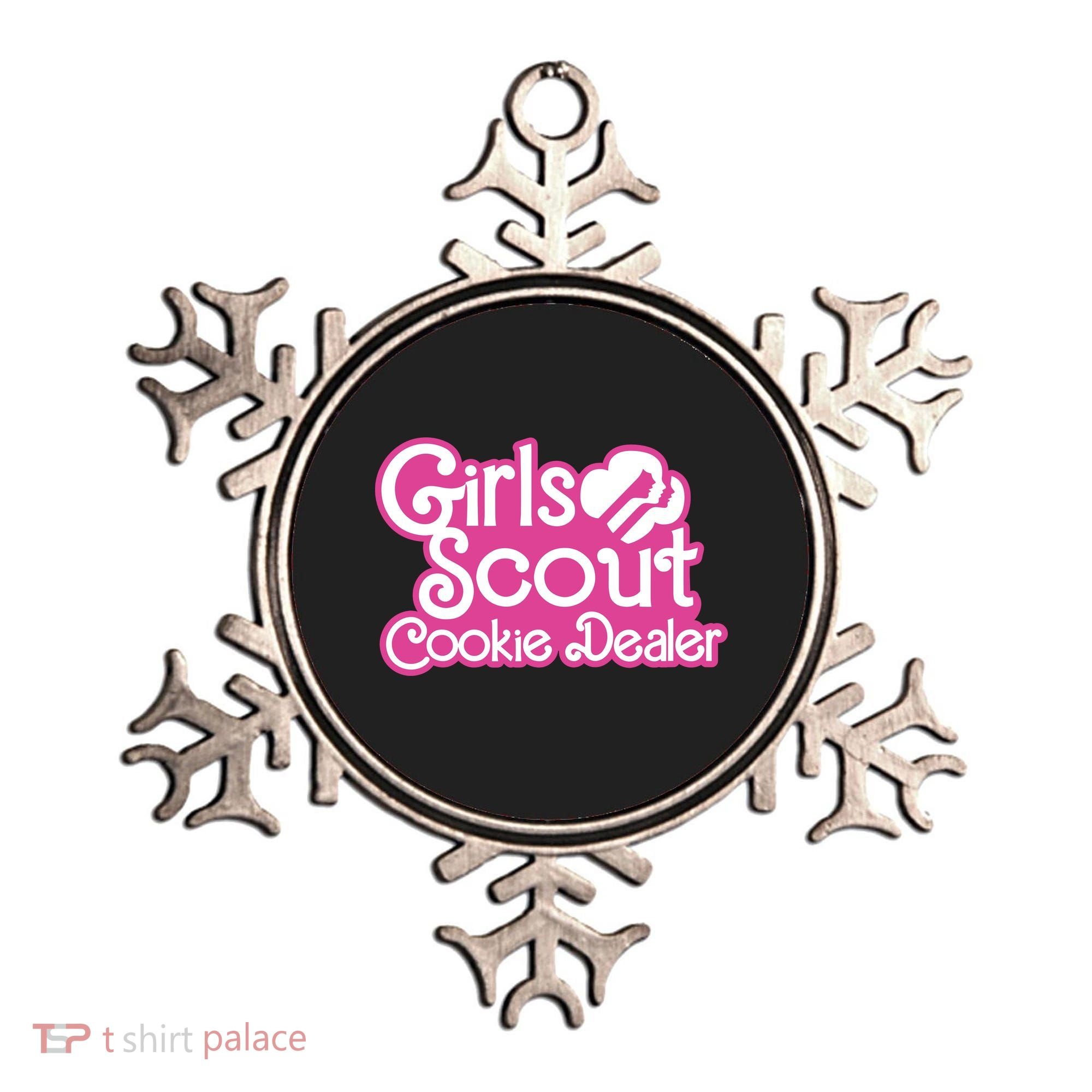 Scout Cookie Dealer Women Funny Ornament