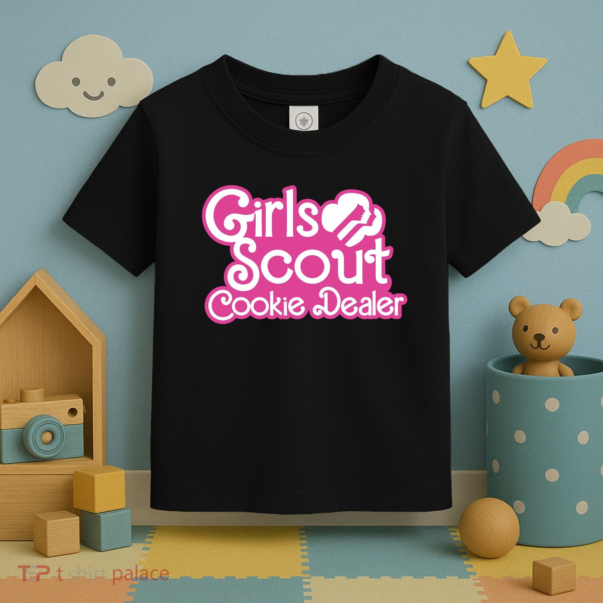 Scout Cookie Dealer Women Funny Toddler T-Shirt