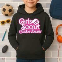 Scout Cookie Dealer Women Funny Kids Hoodie thumb 2