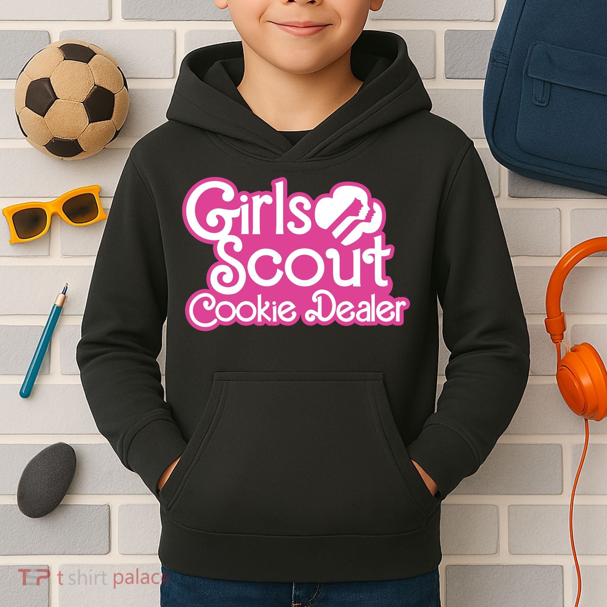 Scout Cookie Dealer Women Funny Kids Hoodie