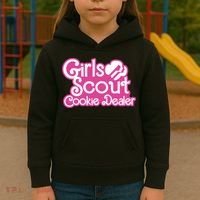 Scout Cookie Dealer Women Funny Kids Hoodie thumb 3