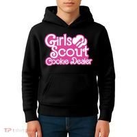 Scout Cookie Dealer Women Funny Kids Hoodie thumb 4