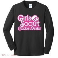 Scout Cookie Dealer Women Funny Kids Long Sleeve Shirt thumb 0