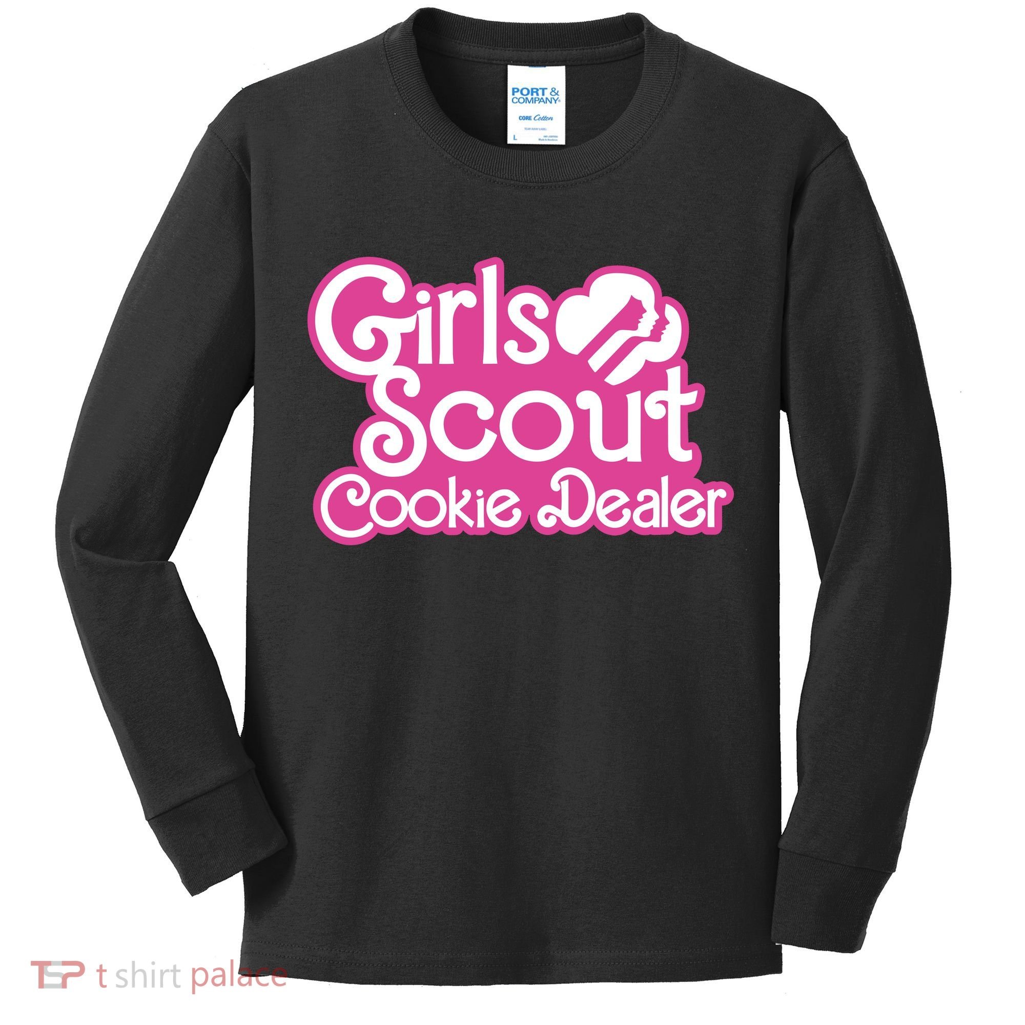 Scout Cookie Dealer Women Funny Kids Long Sleeve Shirt