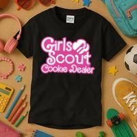 Scout Cookie Dealer Women Funny Kids T-Shirt thumb 3