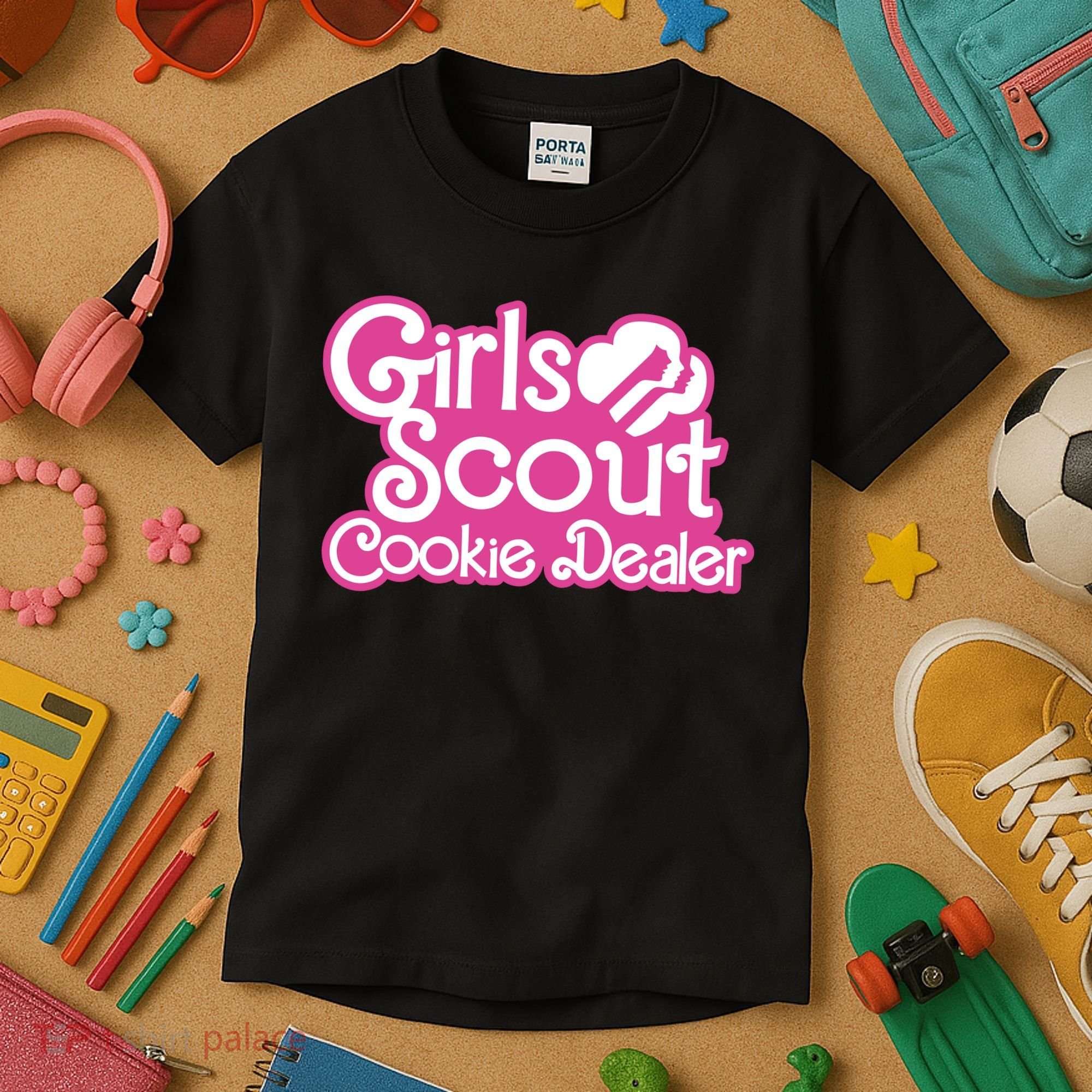 Scout Cookie Dealer Women Funny Kids T-Shirt