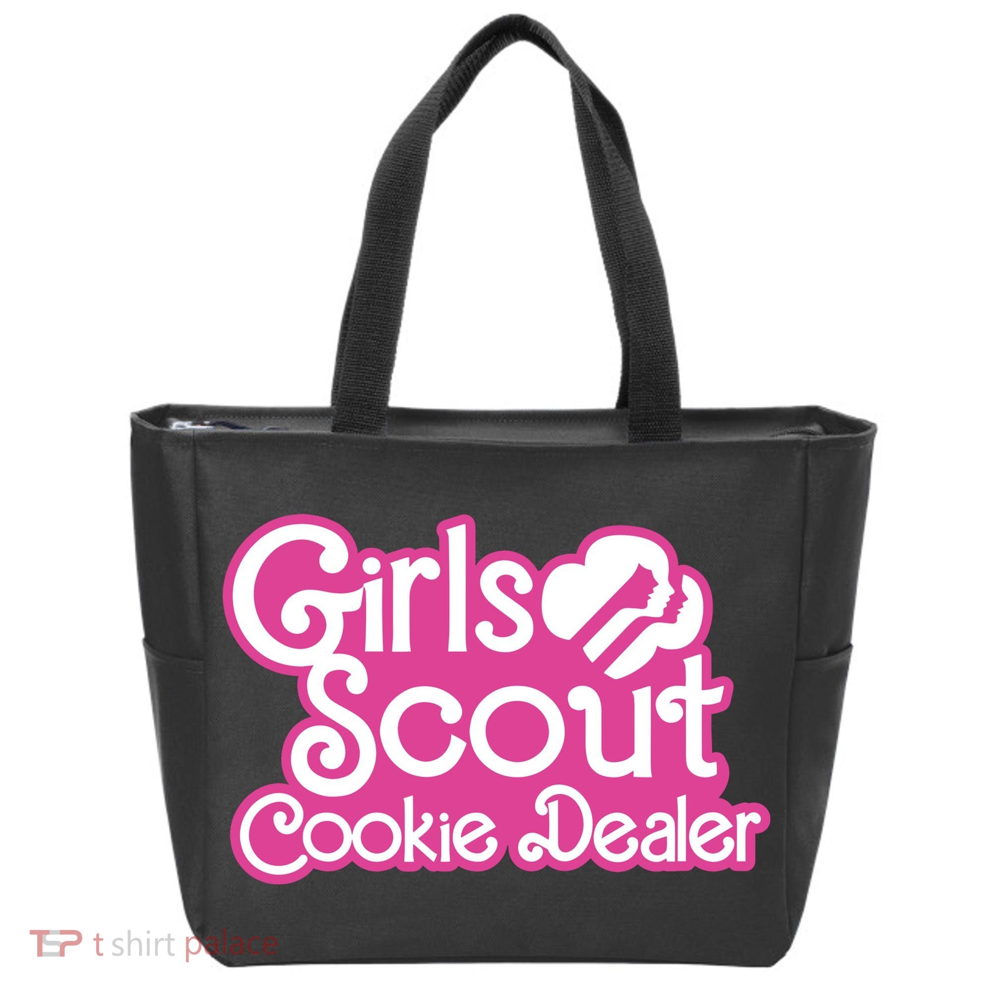 Scout Cookie Dealer Women Funny Tote Bag