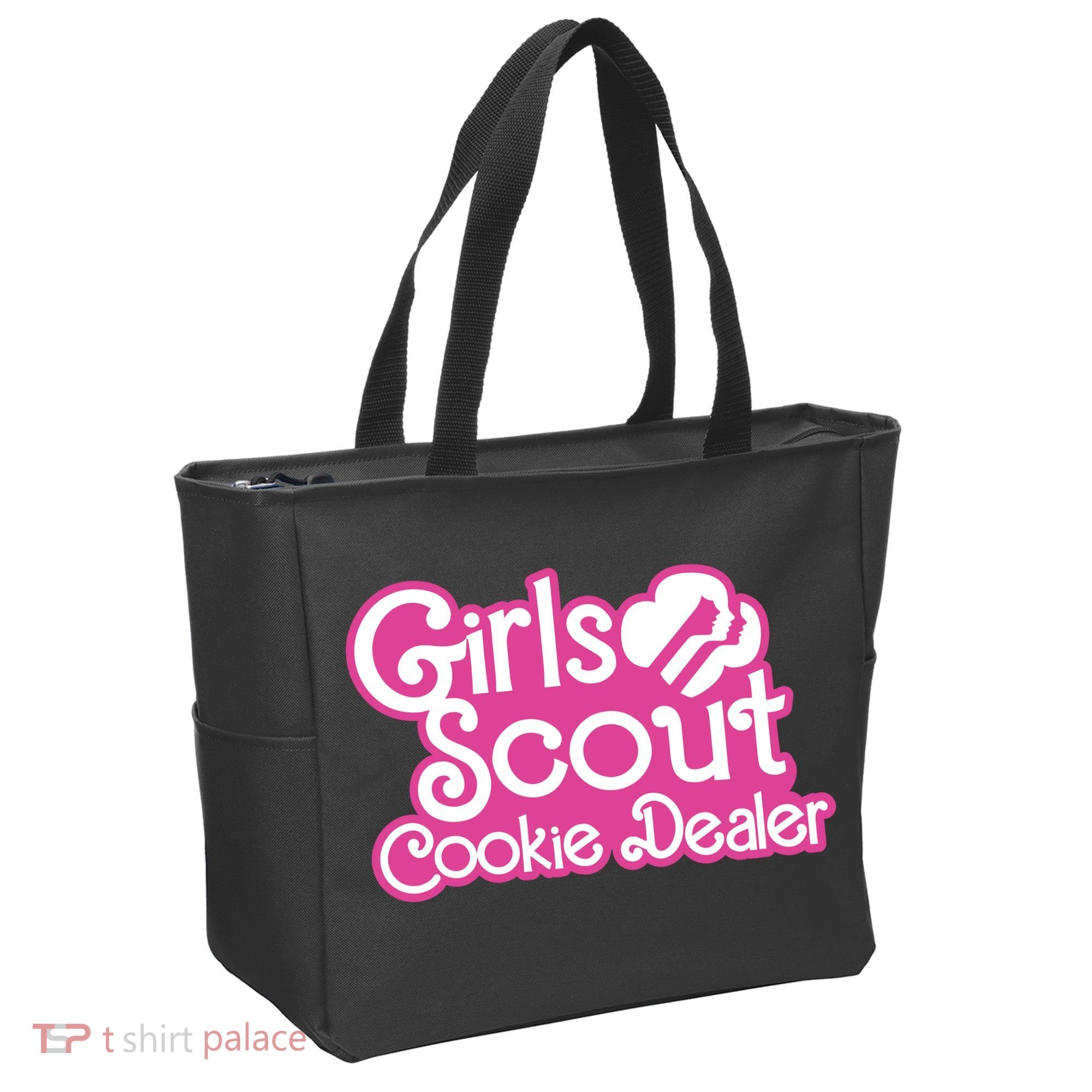 Scout Cookie Dealer Women Funny Tote Bag