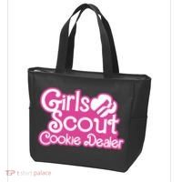 Scout Cookie Dealer Women Funny Tote Bag thumb 3