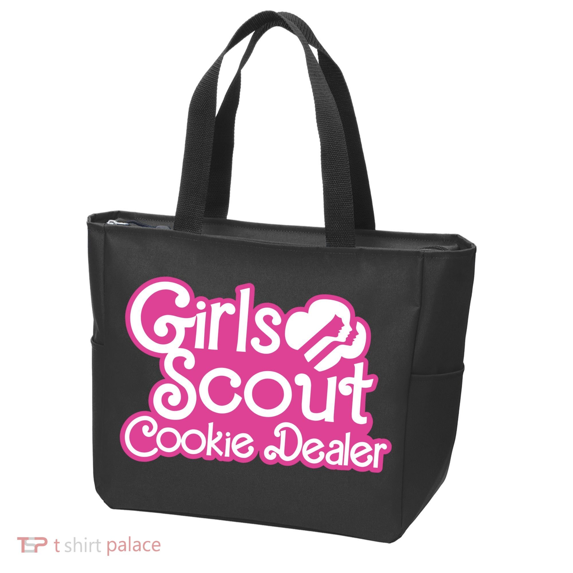 Scout Cookie Dealer Women Funny Tote Bag